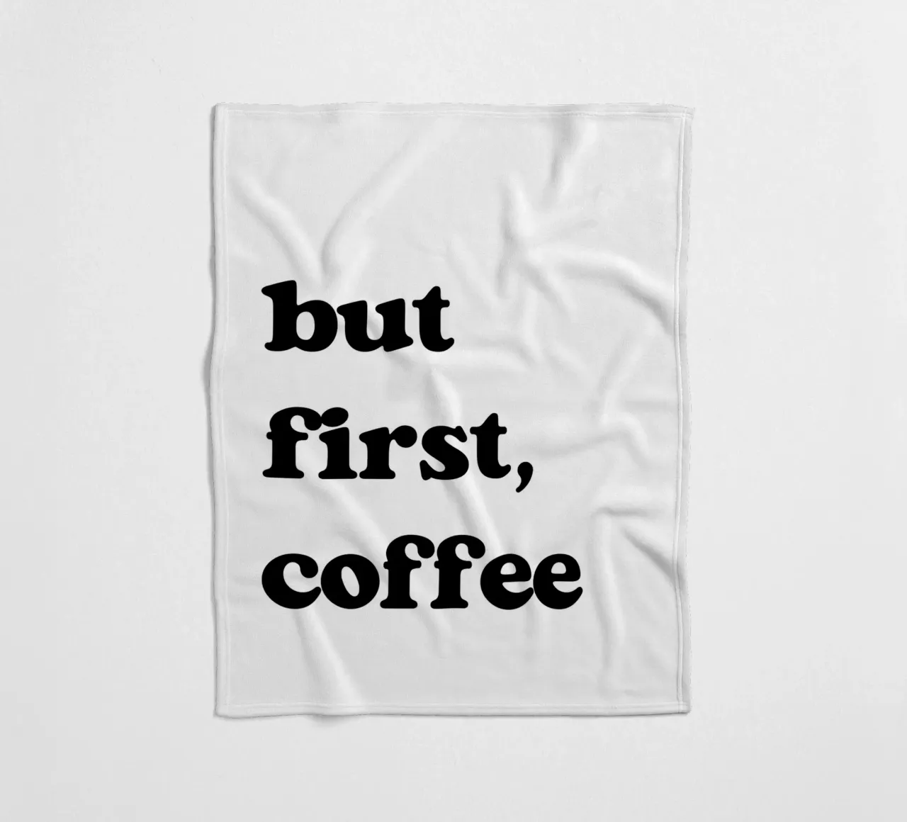 but first, coffee Fleecedecke von LisaArtes