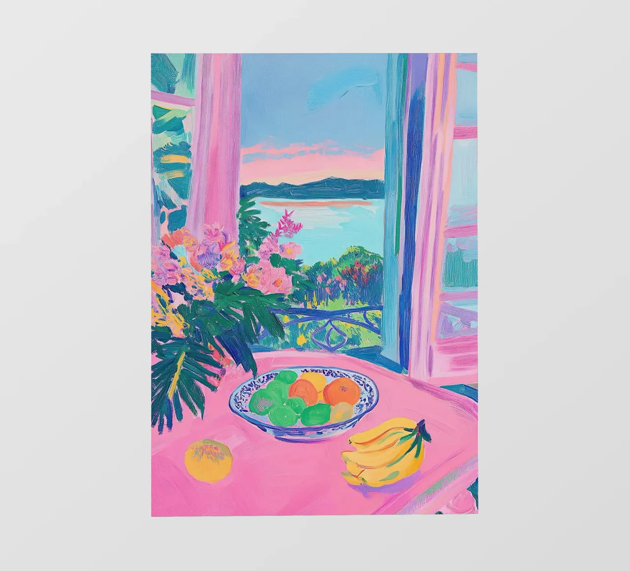 Open Window Pink photo wallpaper by Euphoria Theresa