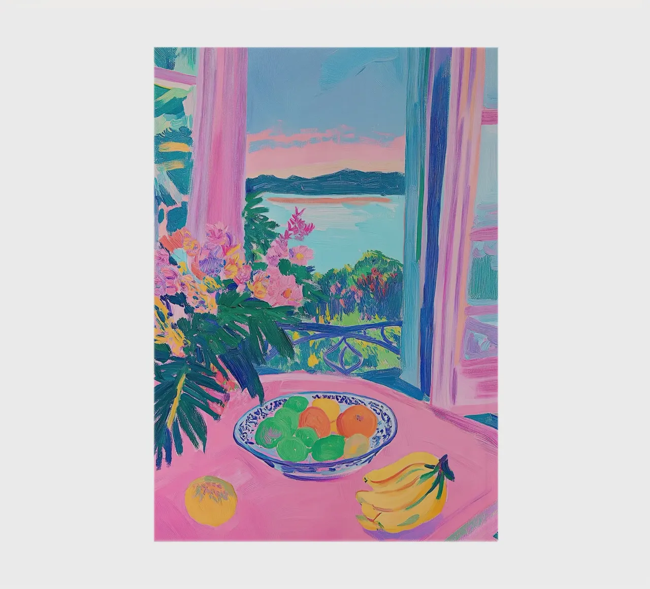 Open Window Pink notebook by Euphoria Theresa
