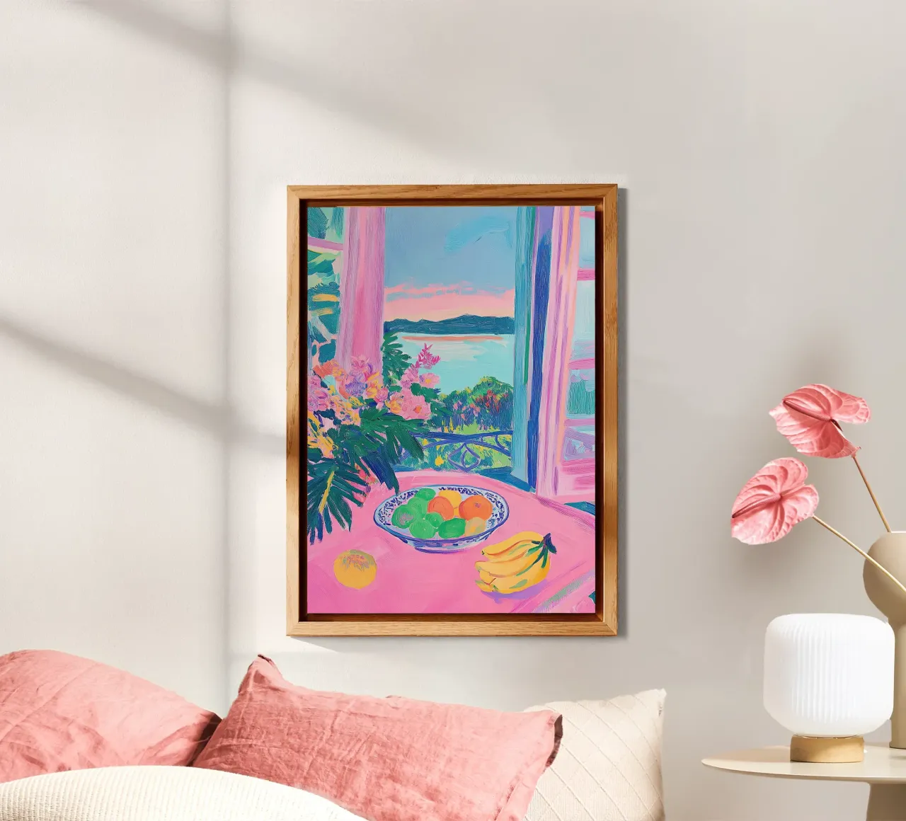 Open Window Pink forex plate by Euphoria Theresa