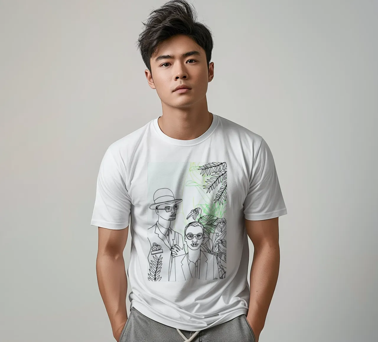 Dandies - Queens & Dandies t-shirt by Anja Denz
