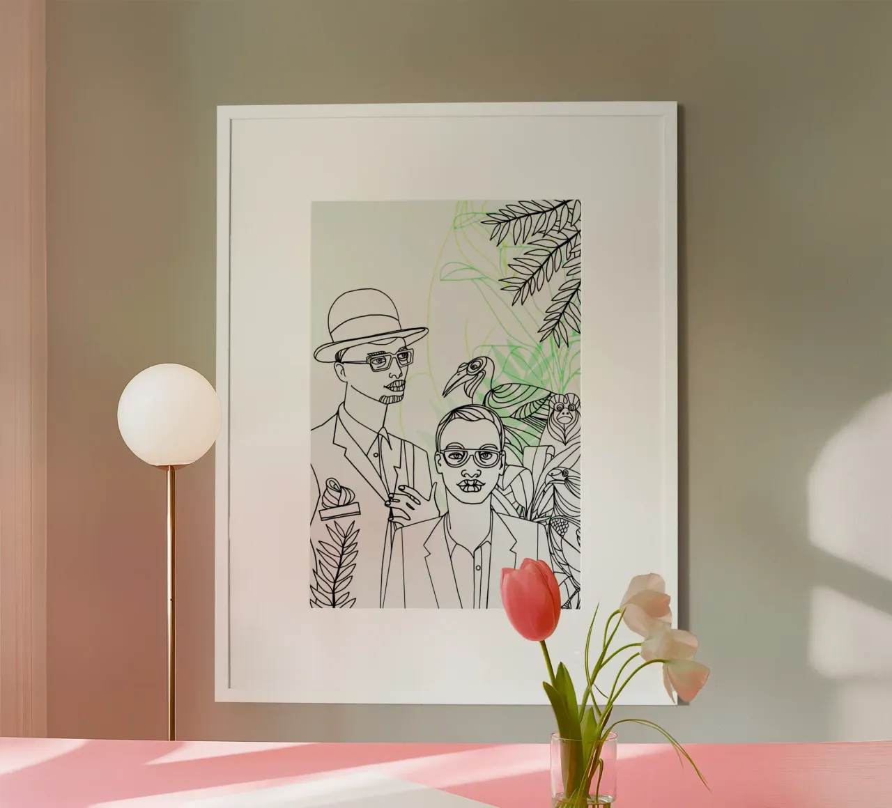 Dandies - Queens & Dandies poster da Anja Denz