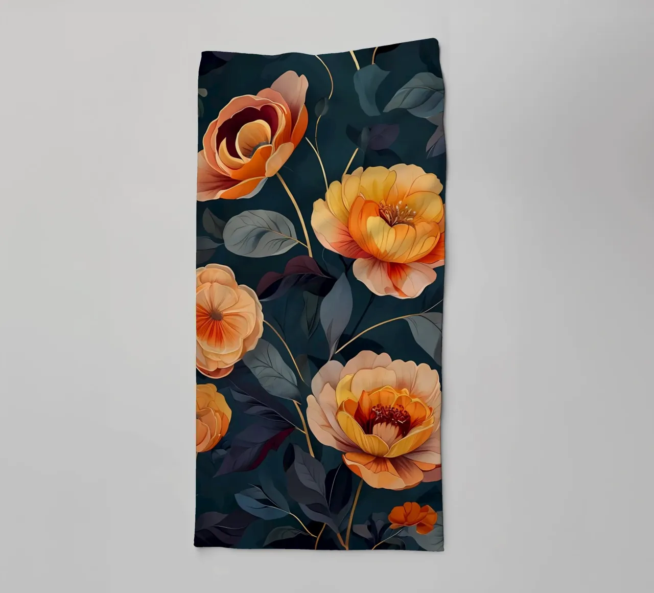 Peonie opulente asciugamano da bagno da Artistic-shop