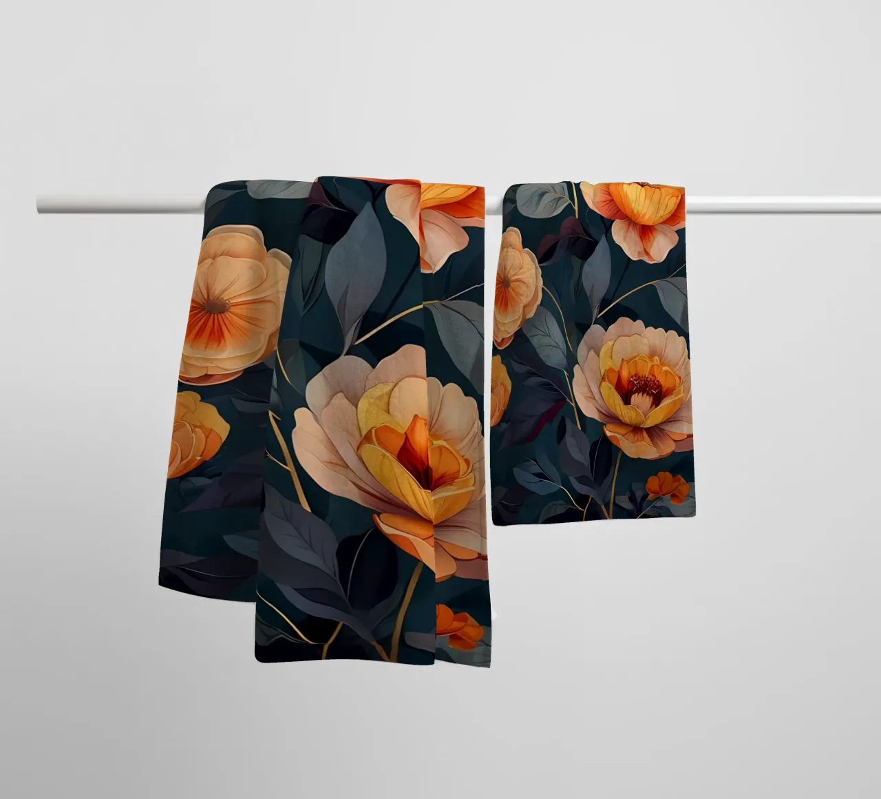 Peonie opulente asciugamano da bagno da Artistic-shop