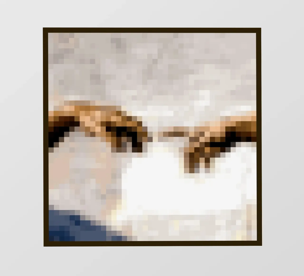 Pixeled Hands pellicola backlit da Pixeled