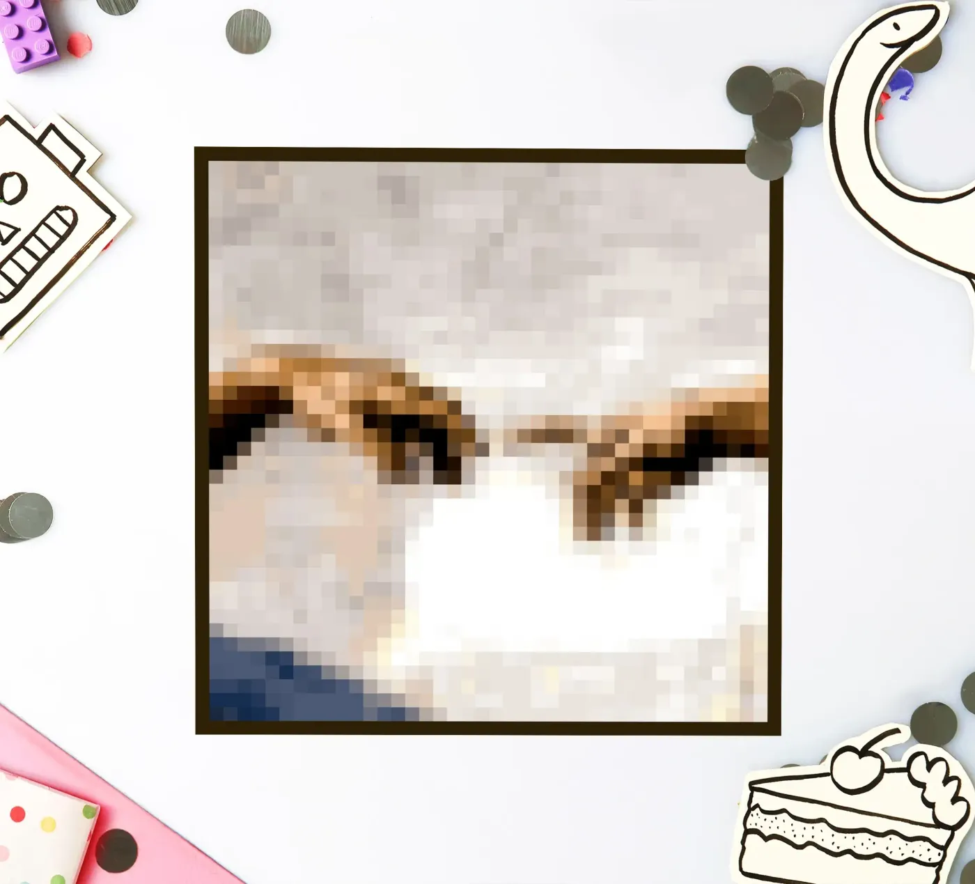 Pixeled Hands sticker van Pixeled