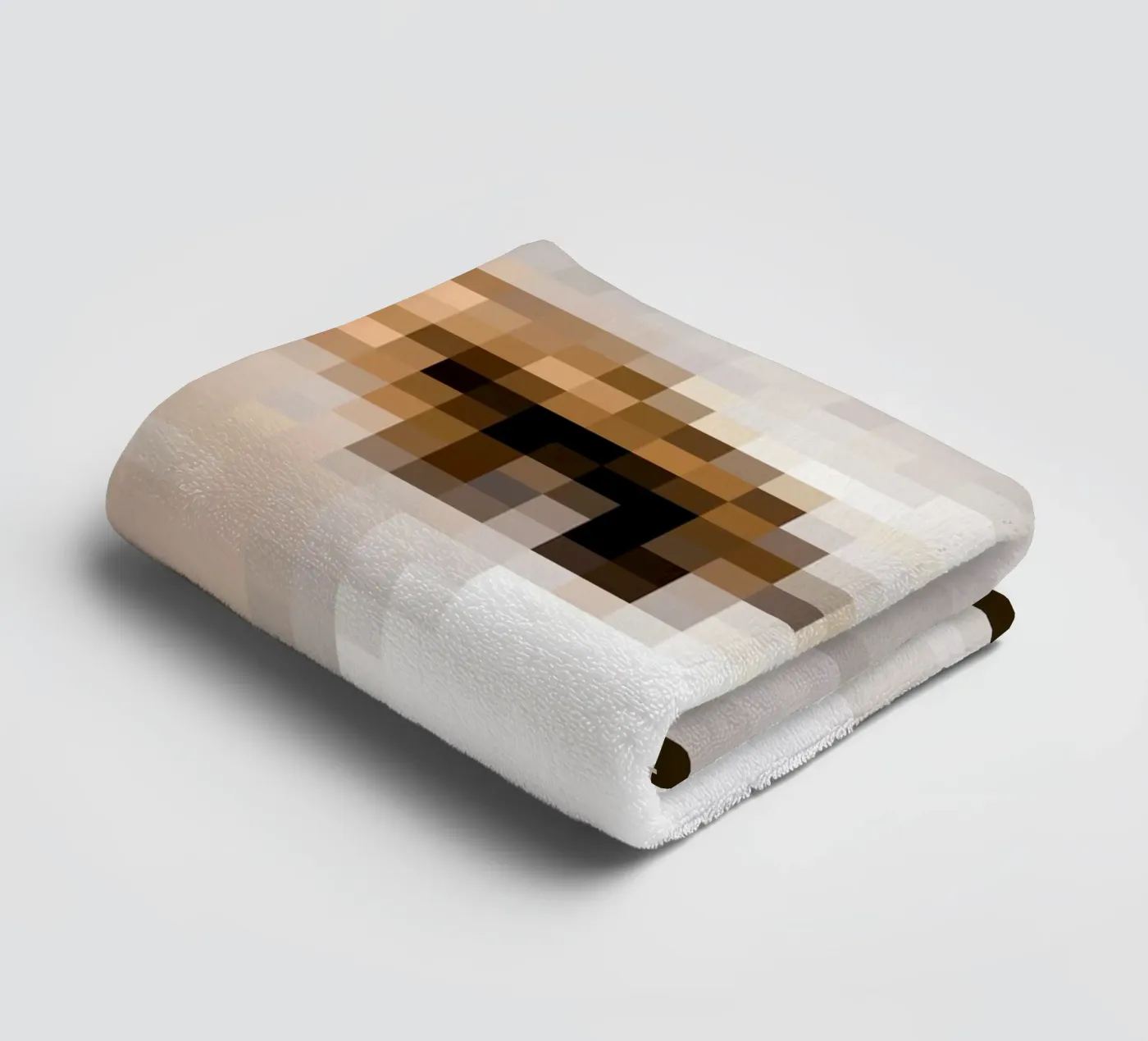 Pixeled Hands badhanddoek van Pixeled