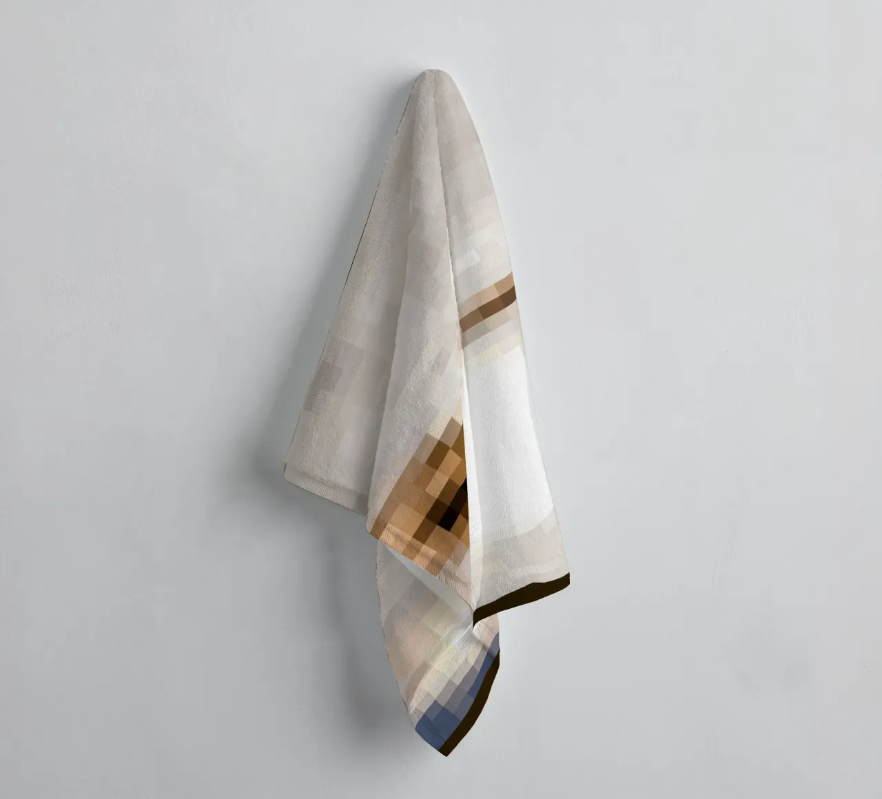 Pixeled Hands badhanddoek van Pixeled