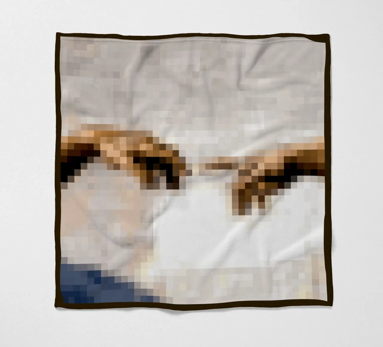 Pixeled Hands fleecedeken van Pixeled