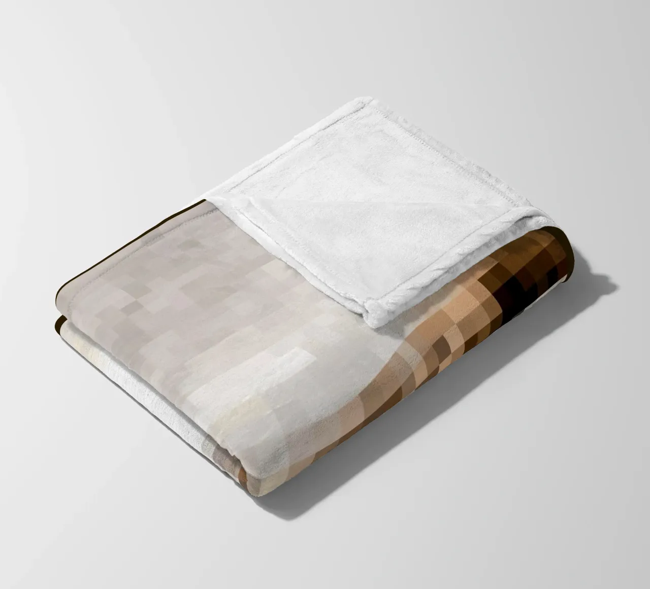 Pixeled Hands fleece blanket by Pixeled