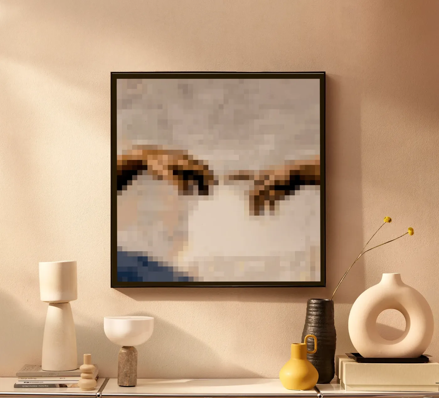 Pixeled Hands plexiglass da Pixeled