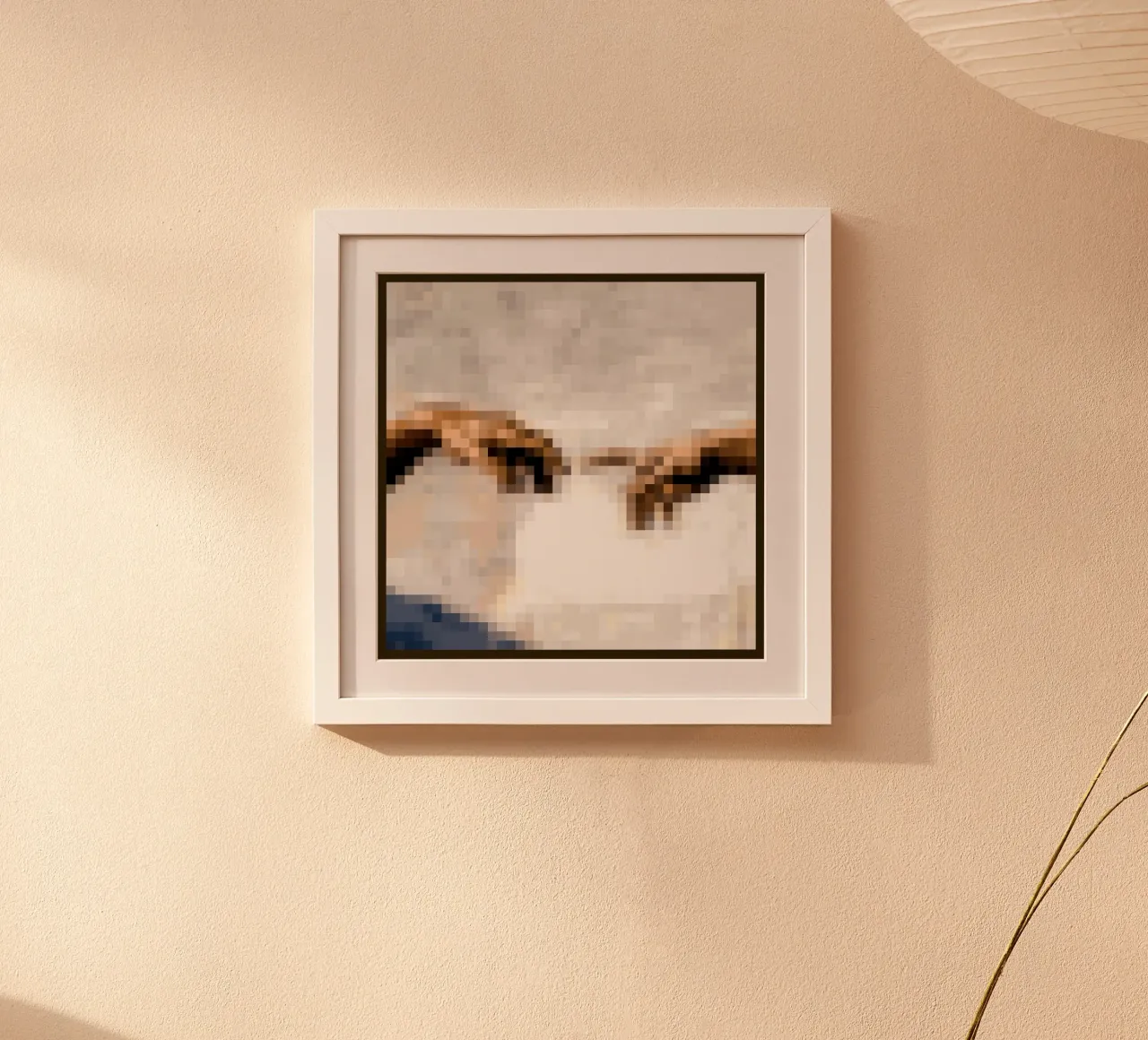 Pixeled Hands poster da Pixeled