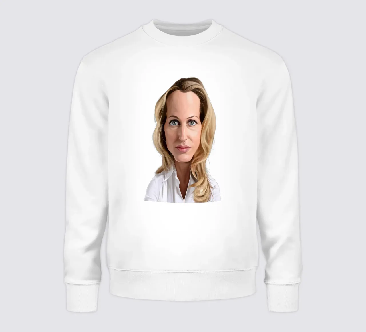 Gillian Anderson felpa da Rob Art | Illustration