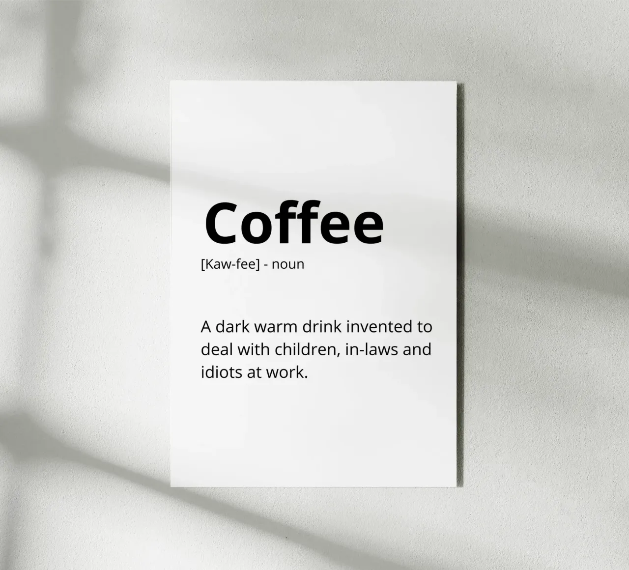 Coffee alluminio dibond da LisaArtes