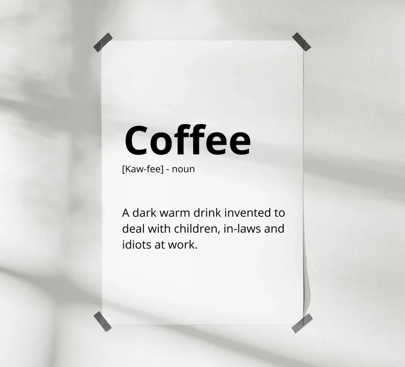 Coffee Poster von LisaArtes