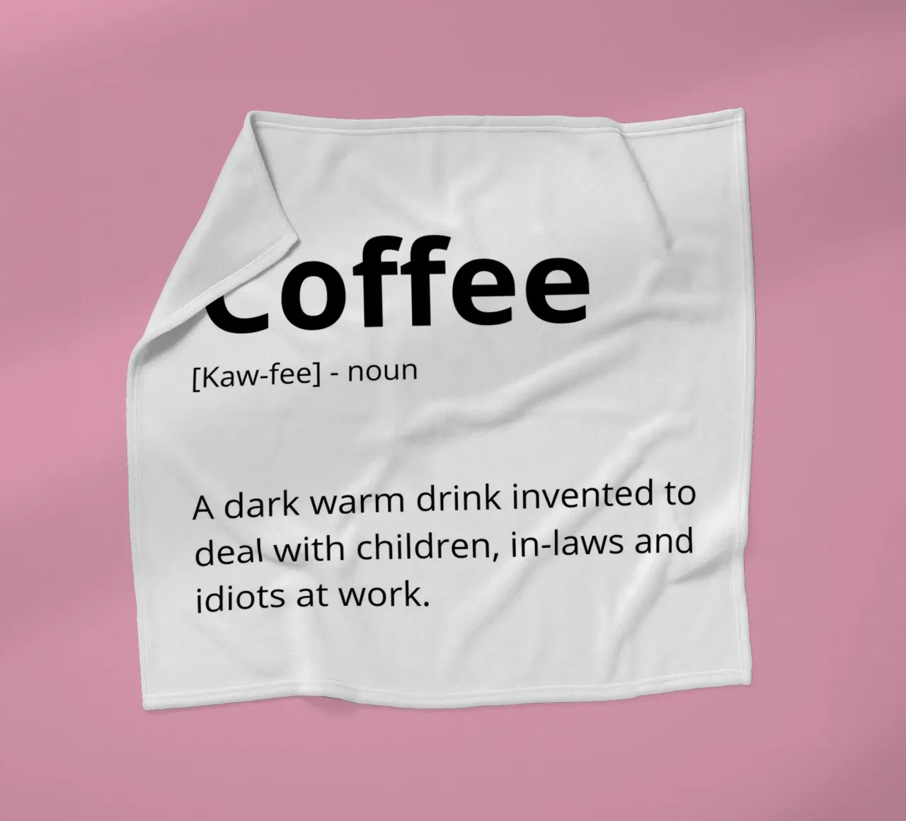 Coffee fleecedeken van LisaArtes