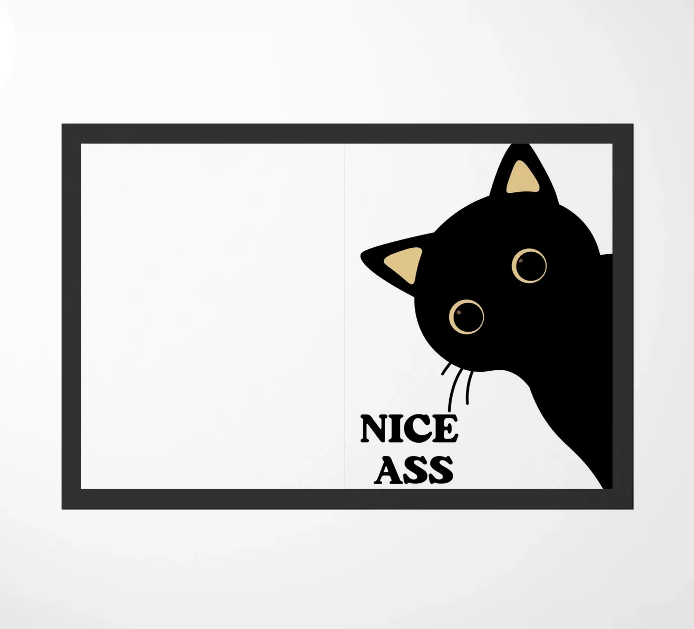 NICE ASS Fußmatte von LisaArtes