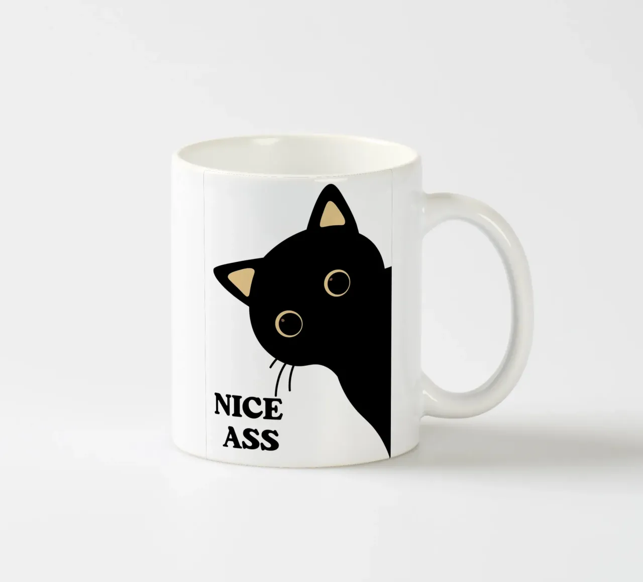 NICE ASS tazza in ceramica da LisaArtes