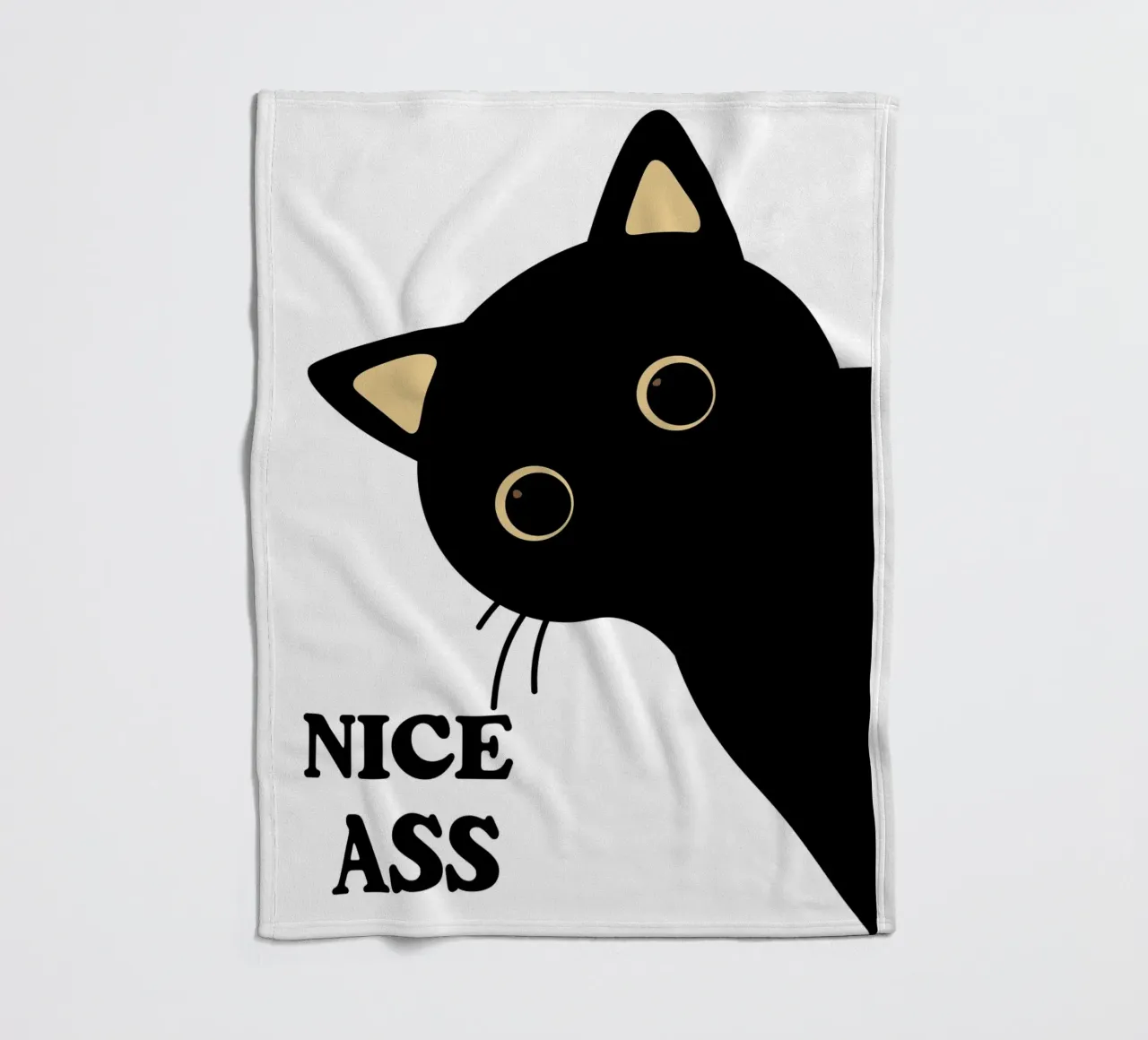 NICE ASS fleecedeken van LisaArtes