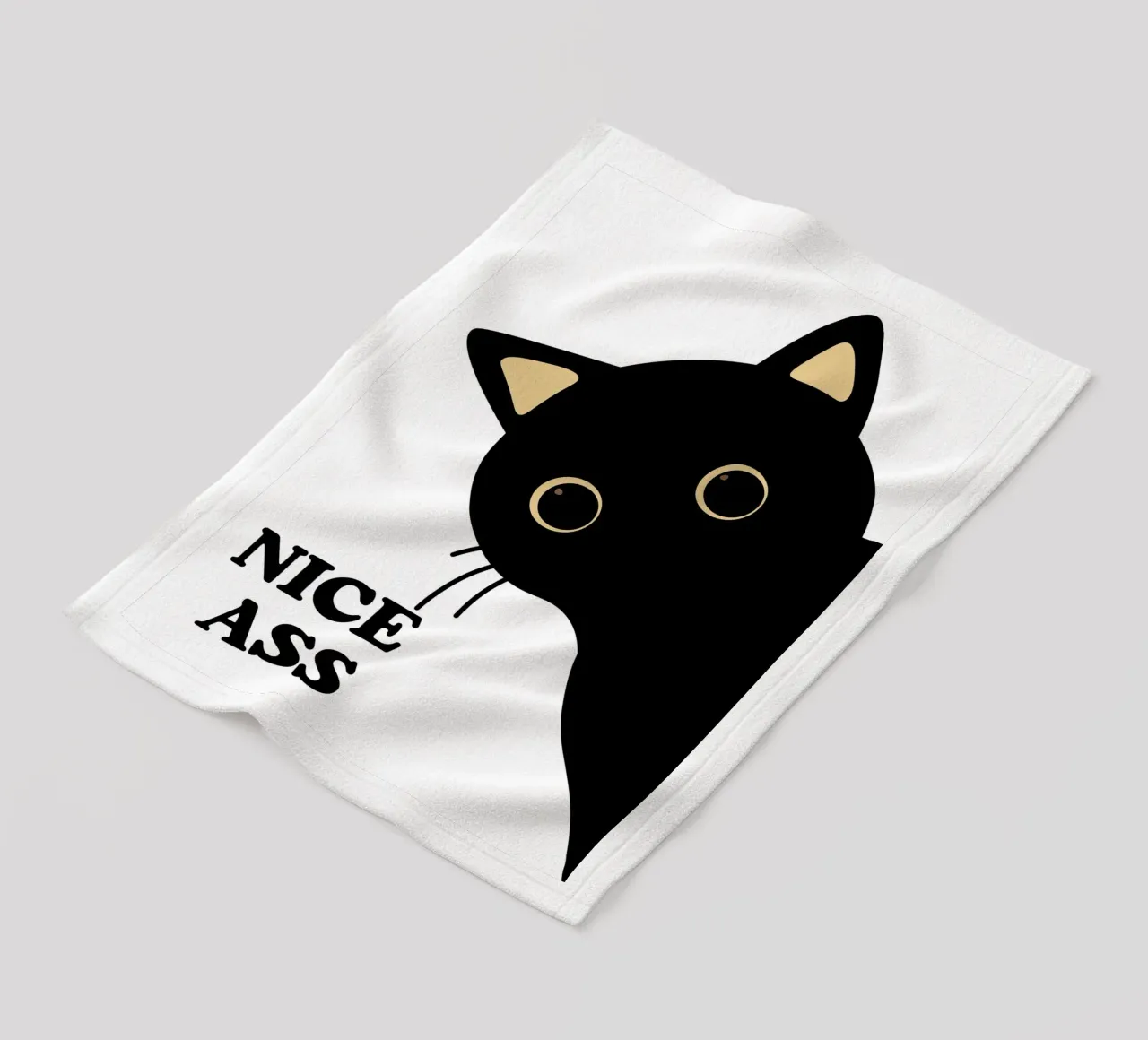 NICE ASS fleecedeken van LisaArtes