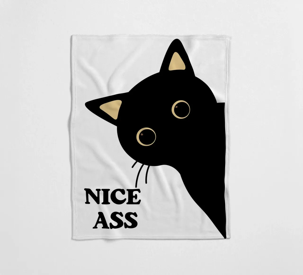 NICE ASS fleecedeken van LisaArtes