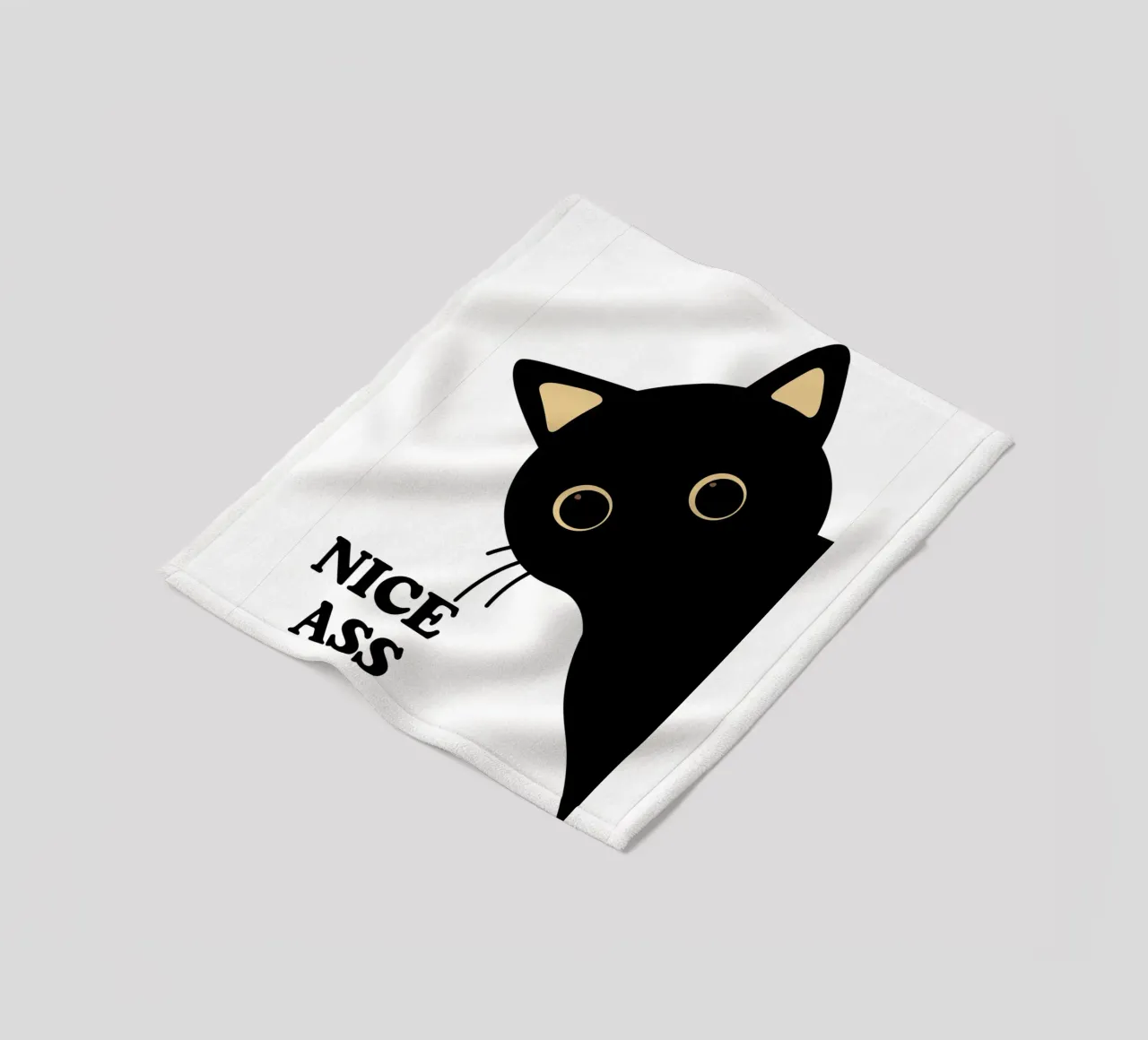 NICE ASS fleecedeken van LisaArtes