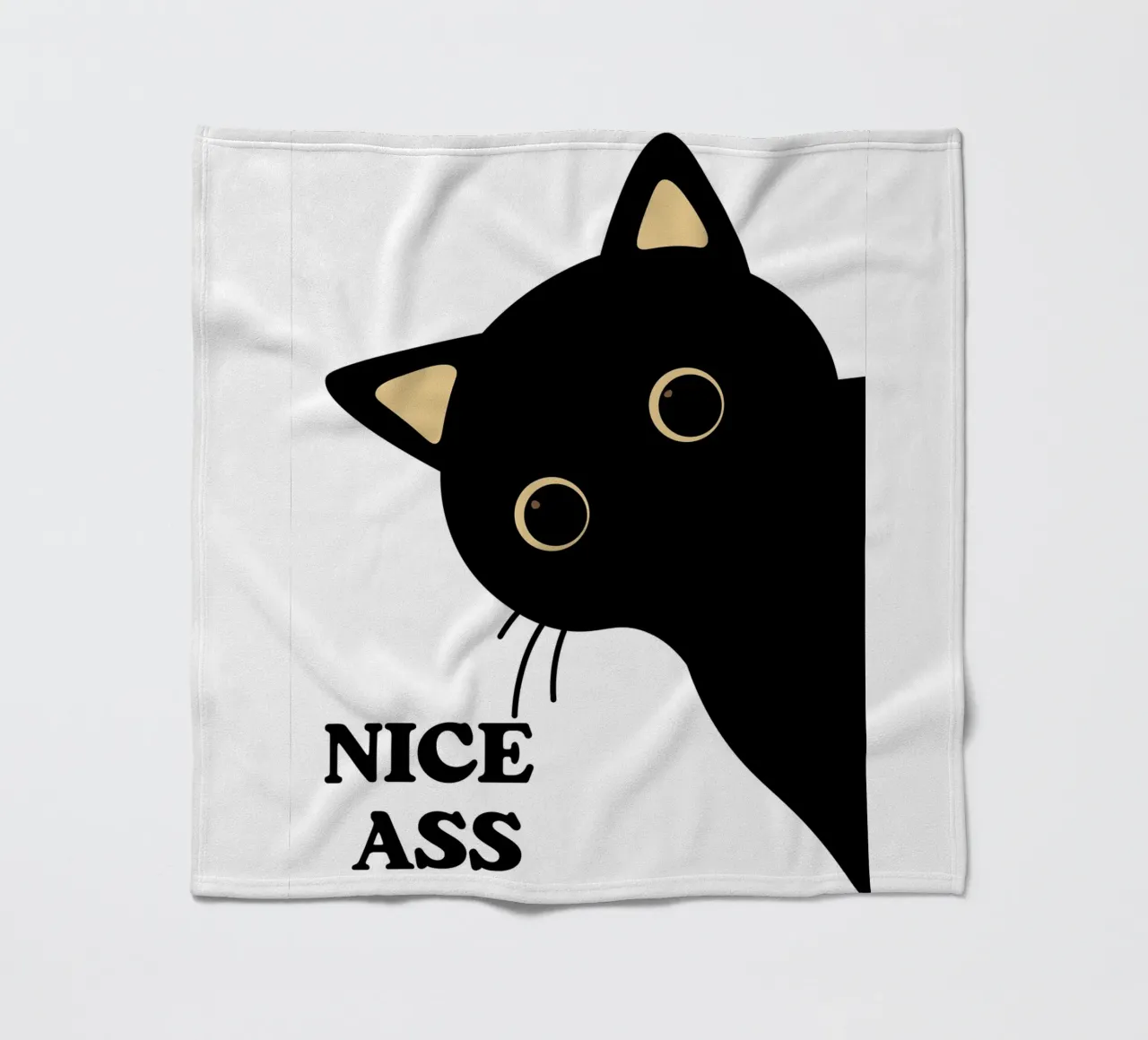 NICE ASS fleecedeken van LisaArtes