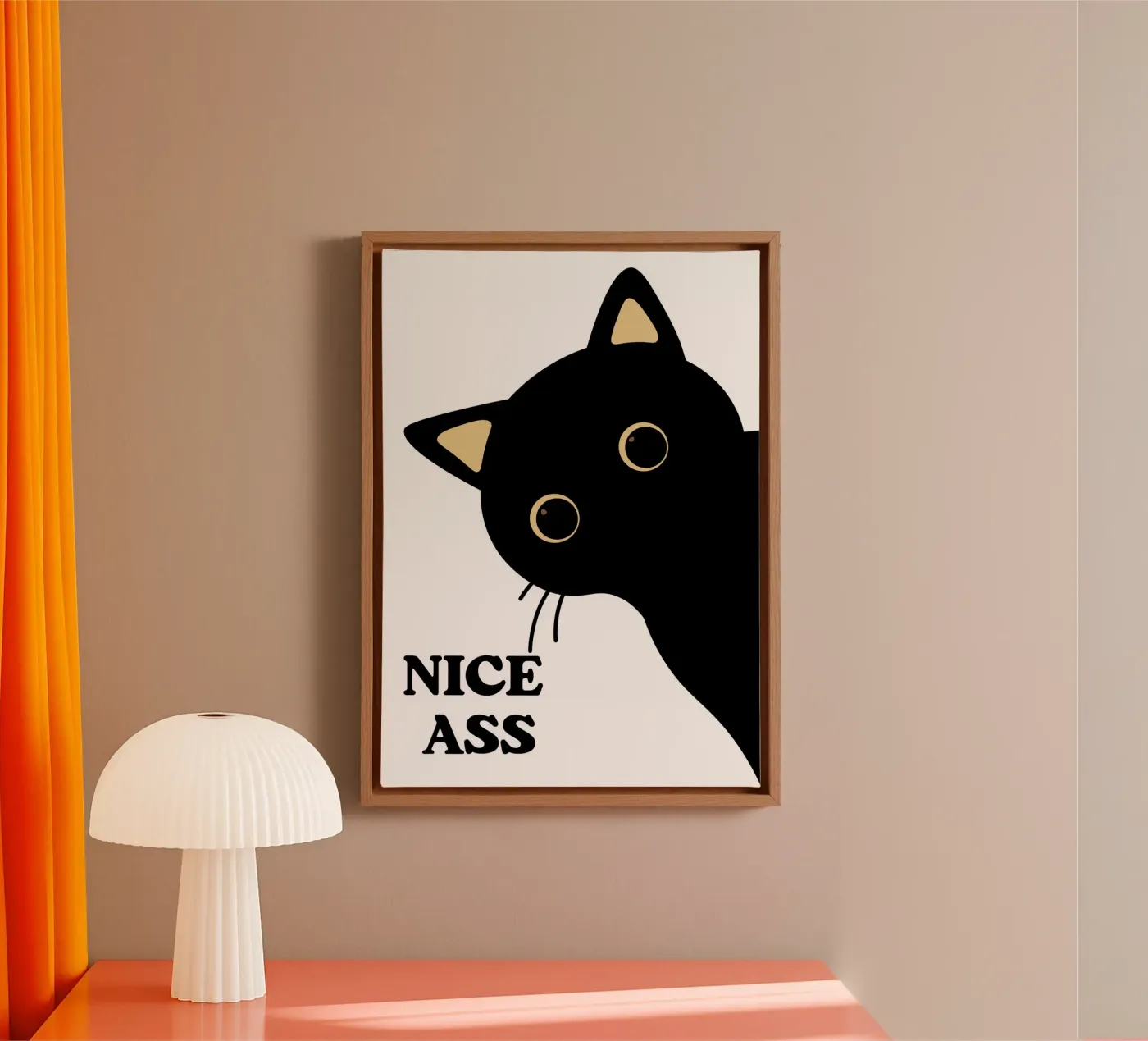 NICE ASS tela da LisaArtes