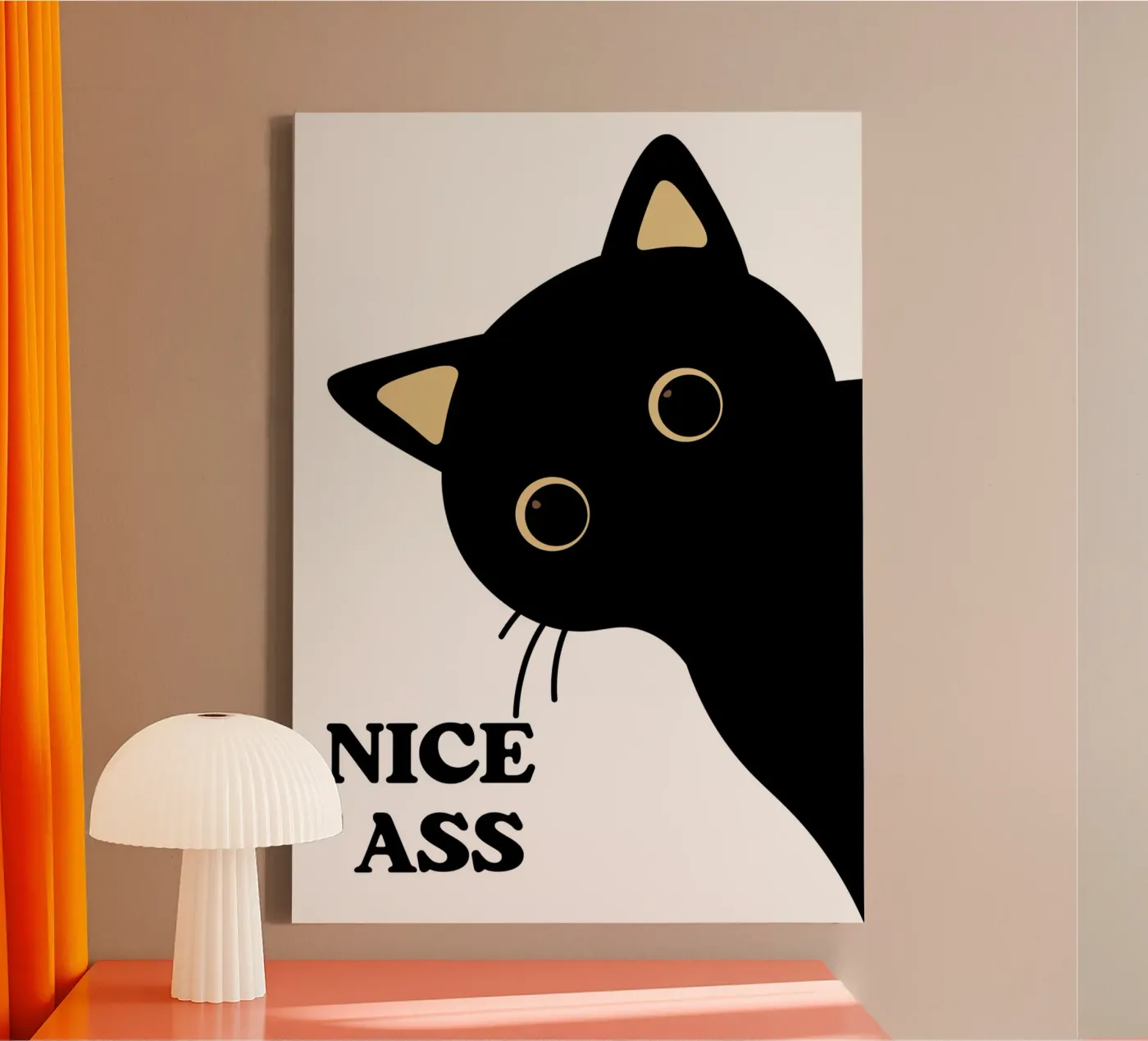 NICE ASS tela da LisaArtes