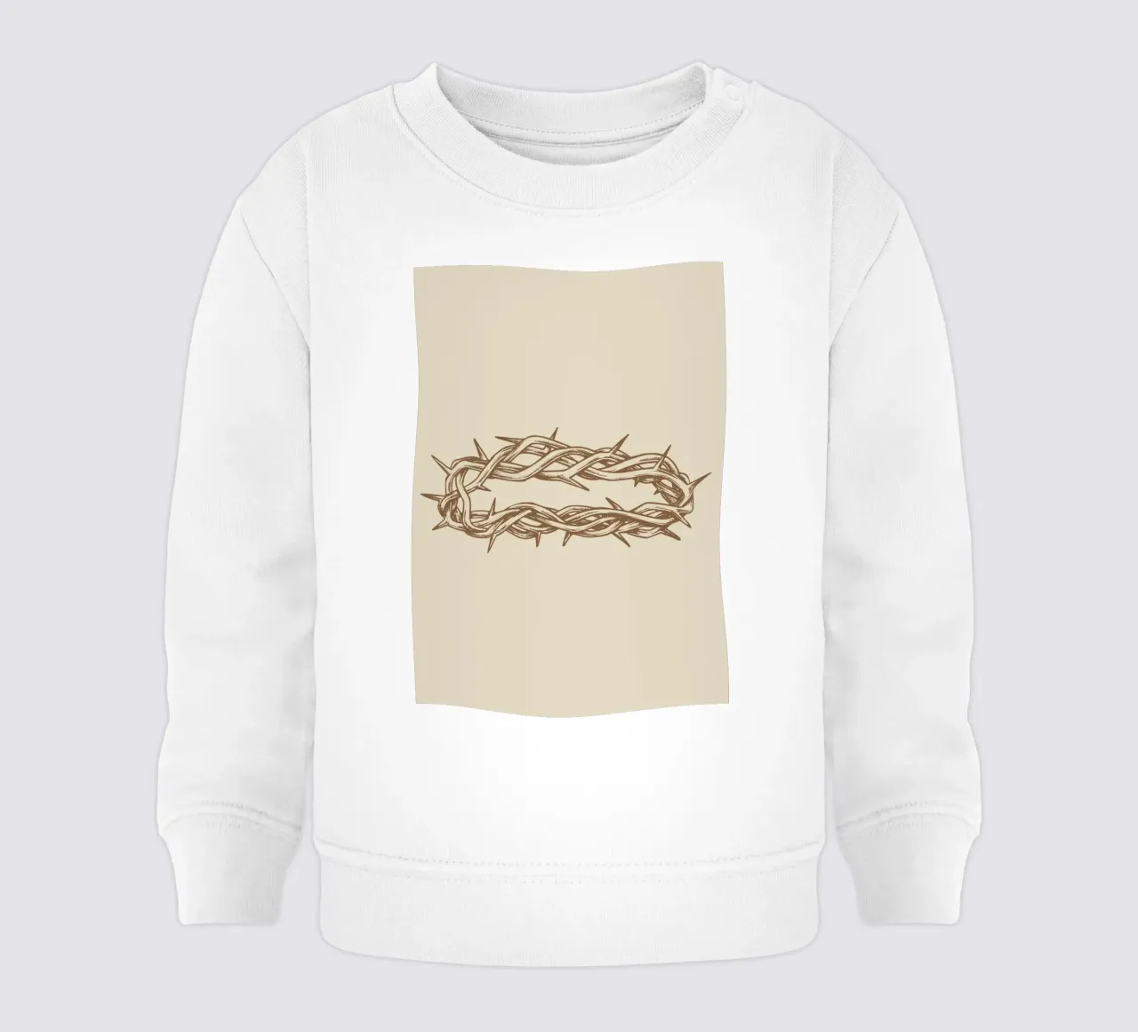 Crown of thorns felpa neonato da LisaArtes