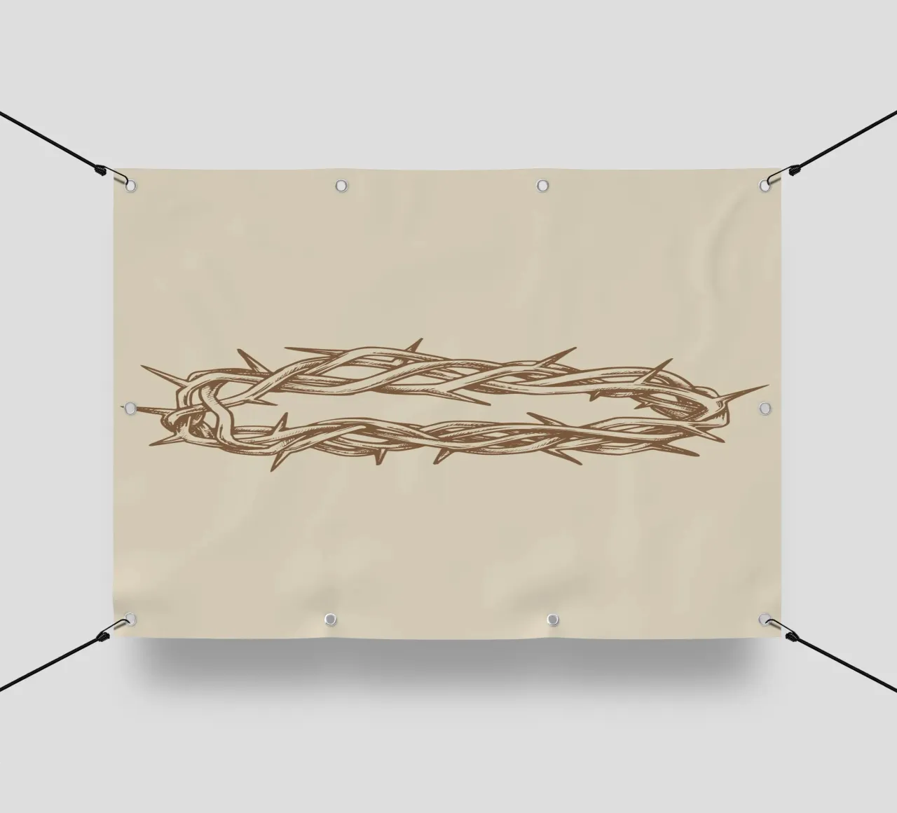 Crown of thorns telo in pvc da LisaArtes
