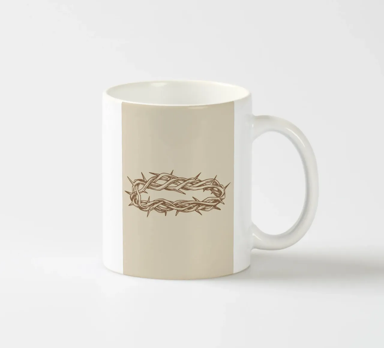 Crown of thorns tazza in ceramica da LisaArtes