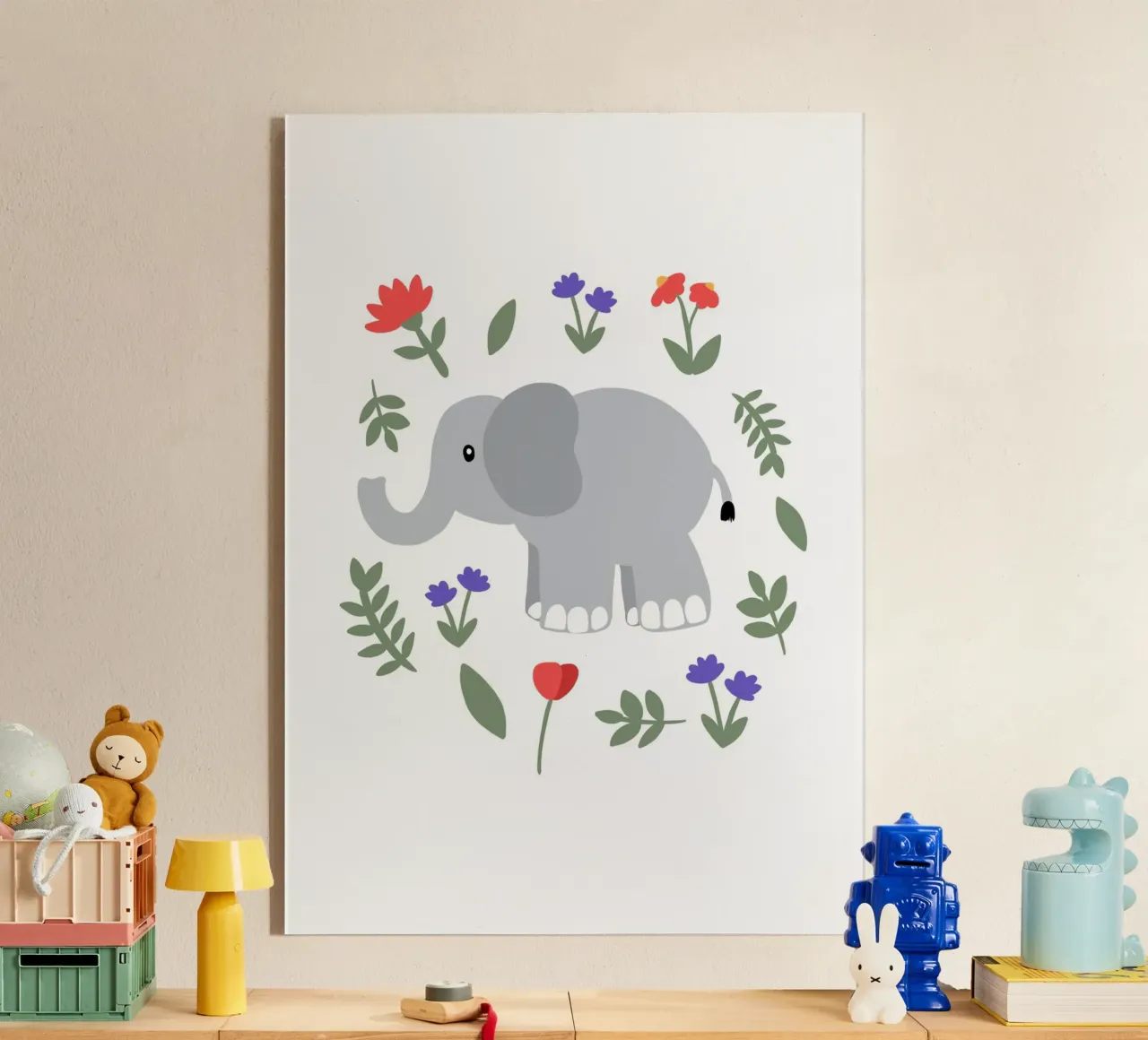 Kleiner Elefant plexiglass da BAINAI KIDS