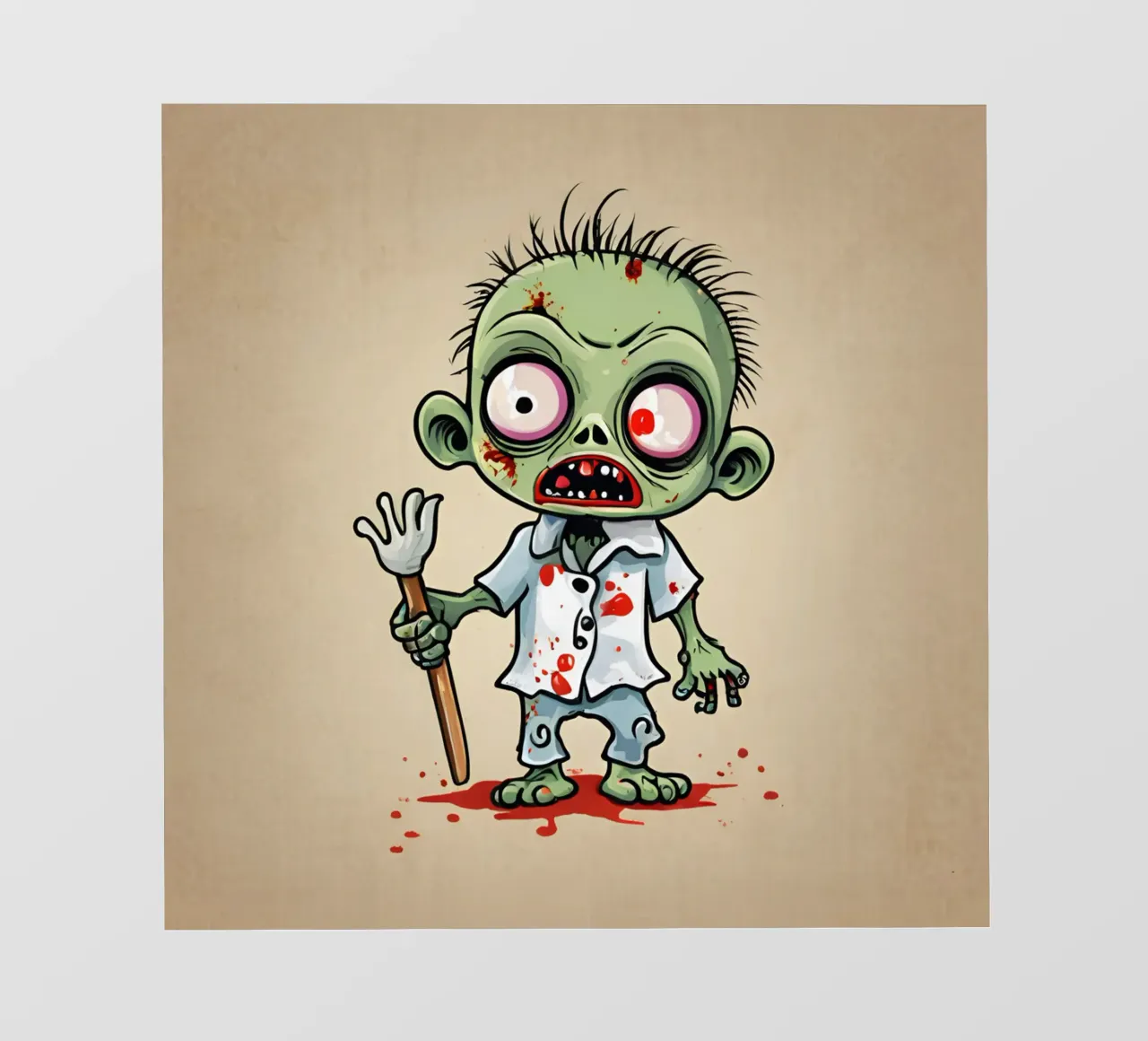 zombie pellicola backlit da Rezh creations