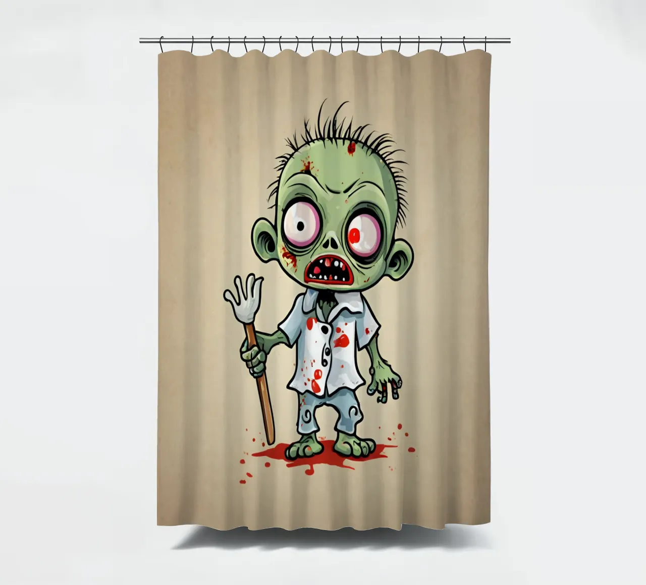 zombie Duschvorhang von Rezh creations