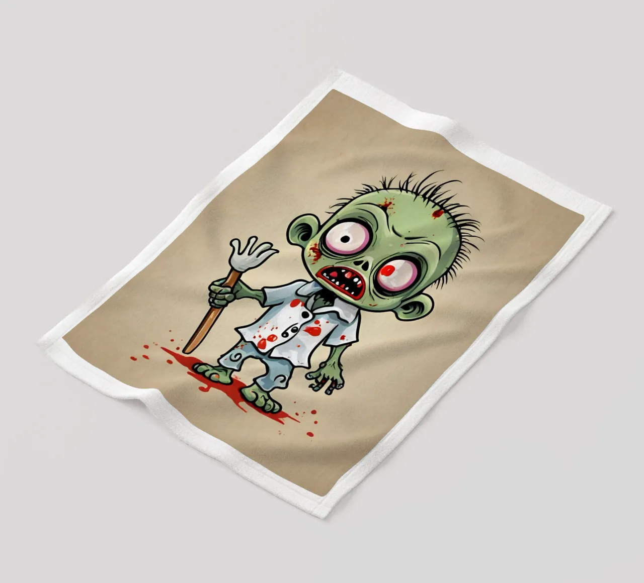 zombie coperta in pile da Rezh creations
