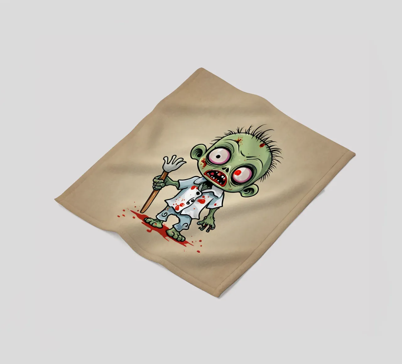 zombie coperta in pile da Rezh creations