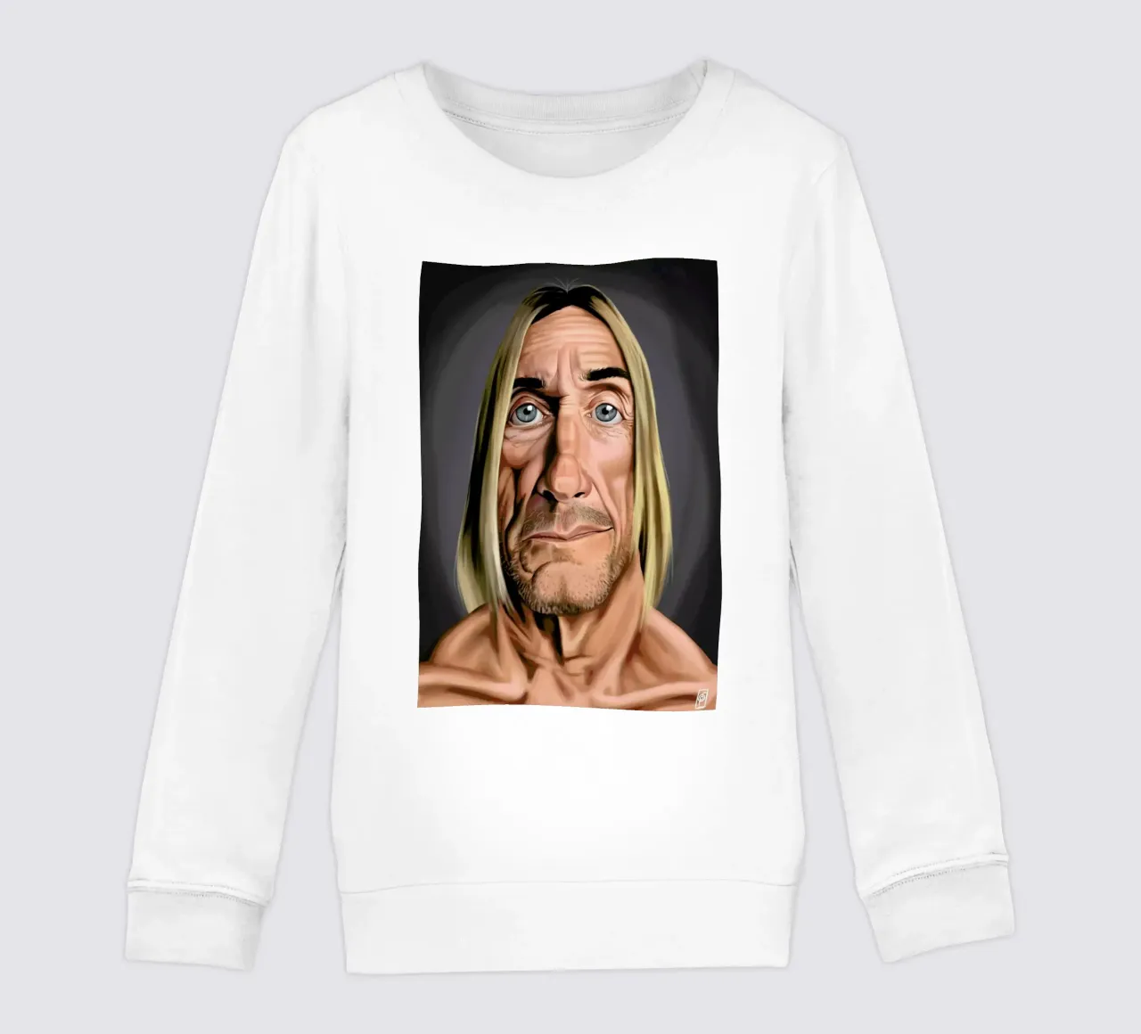 Iggy Pop felpa bambino da Rob Art | Illustration