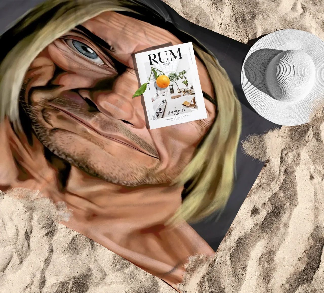 Iggy Pop telo mare da Rob Art | Illustration