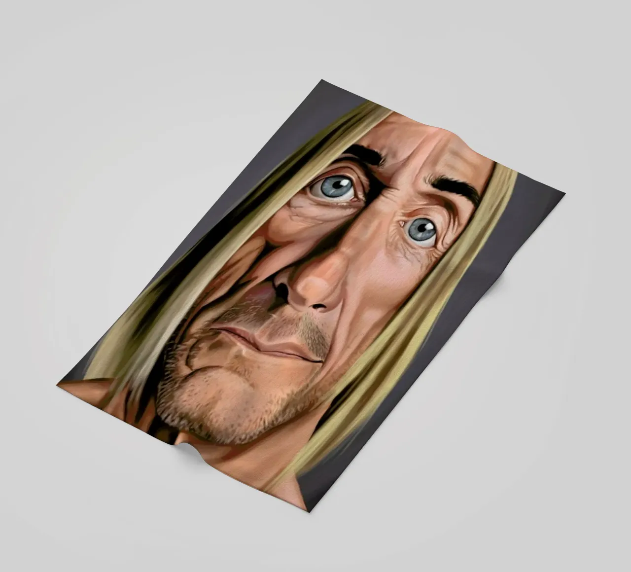 Iggy Pop telo mare da Rob Art | Illustration