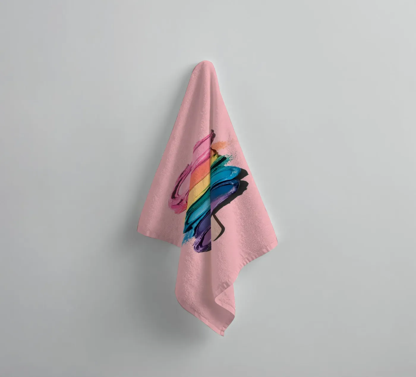 Regenbogen-Eiscreme Handtuch von cafelab