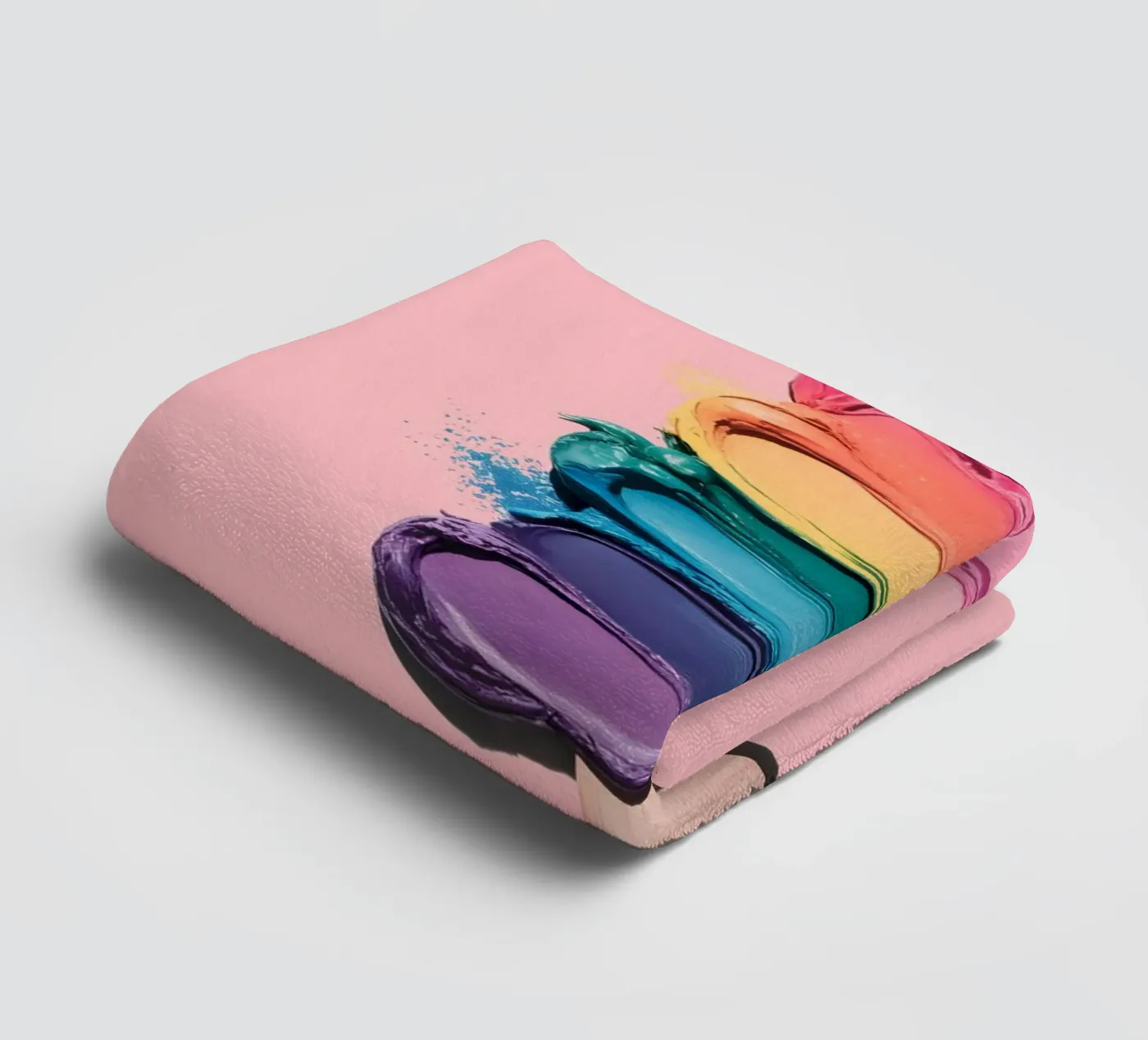 Regenbogen-Eiscreme Handtuch von cafelab