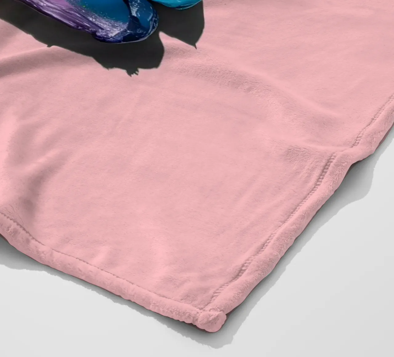 Regenbogen-Eiscreme Fleecedecke von cafelab