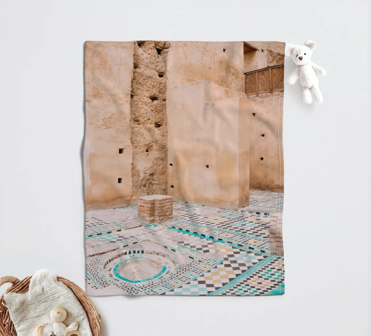 El Badi Palace Marrakech coperta in pile da patiphotography