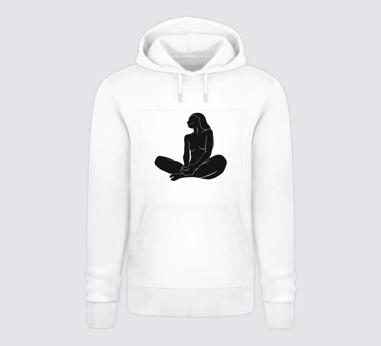A13 Noir Nude felpa con cappuccio da Addillum
