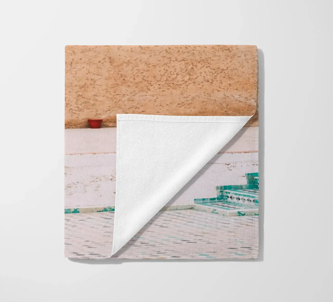 Cat in Morocco telo mare da patiphotography