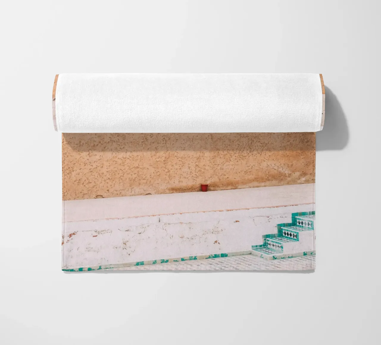 Cat in Morocco telo mare da patiphotography