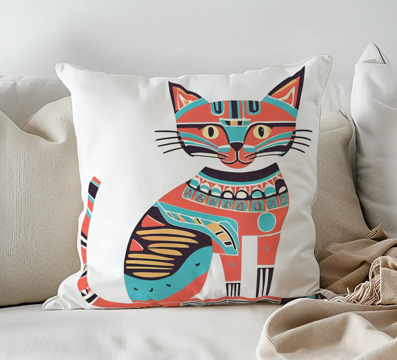Chat Chat 1 cuscino da Rezh creations