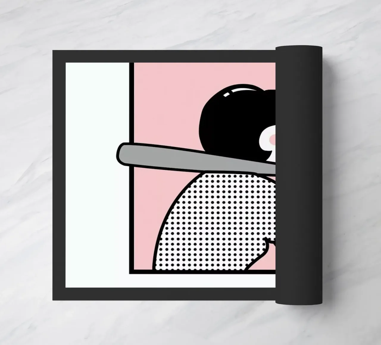 Batter Up deurmat van Rachel Peck