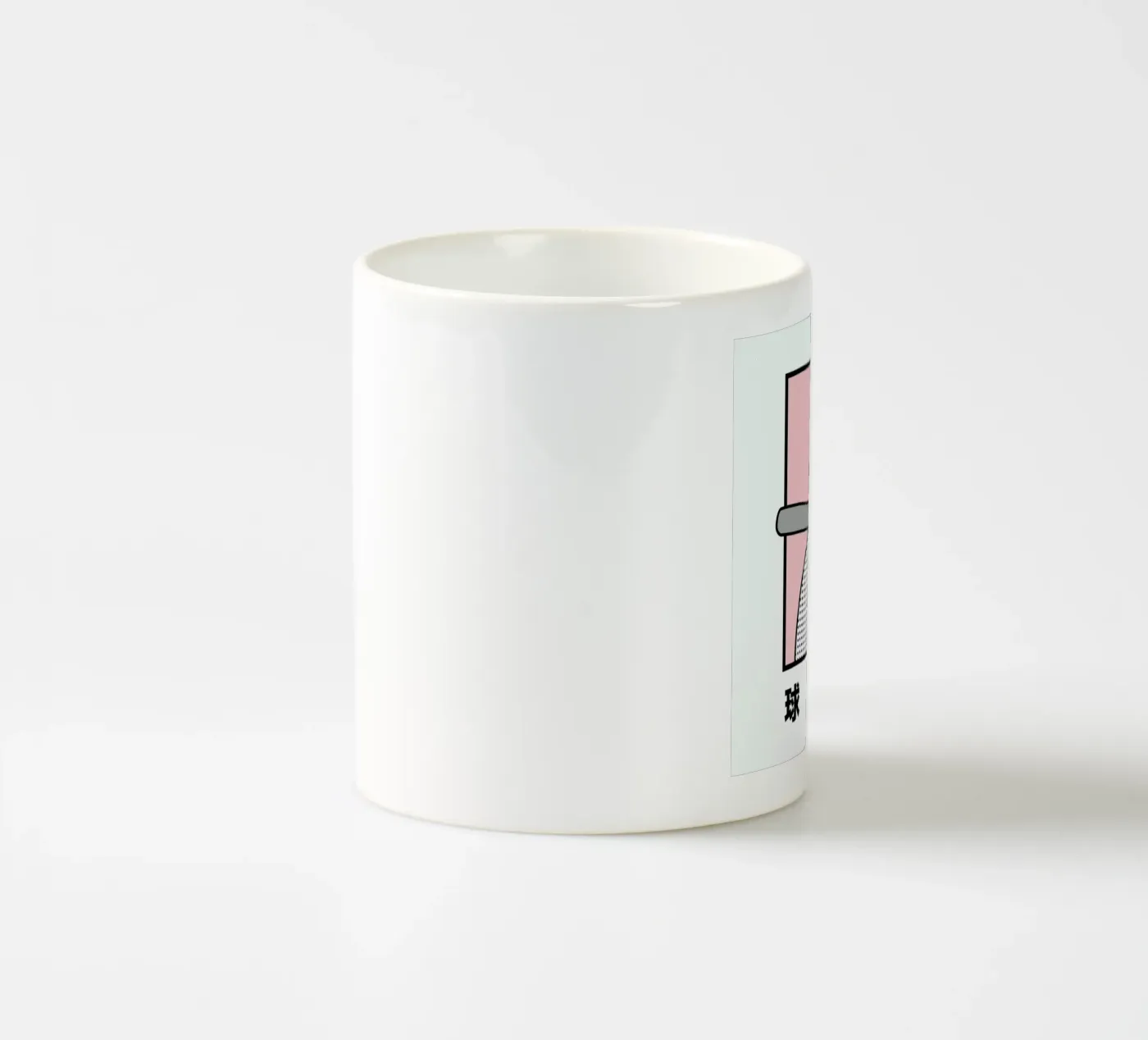 Batter Up ceramic mug by Rachel Peck